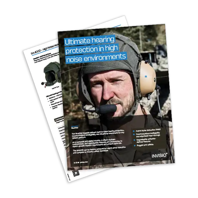 INVISIO RA4000 Flyer Thumbnail